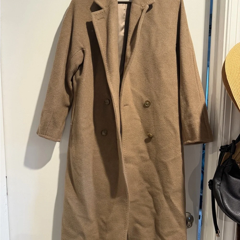 Aritzia The Slouch Coat - Nomad Taupe - XS - Picture 3 of 5